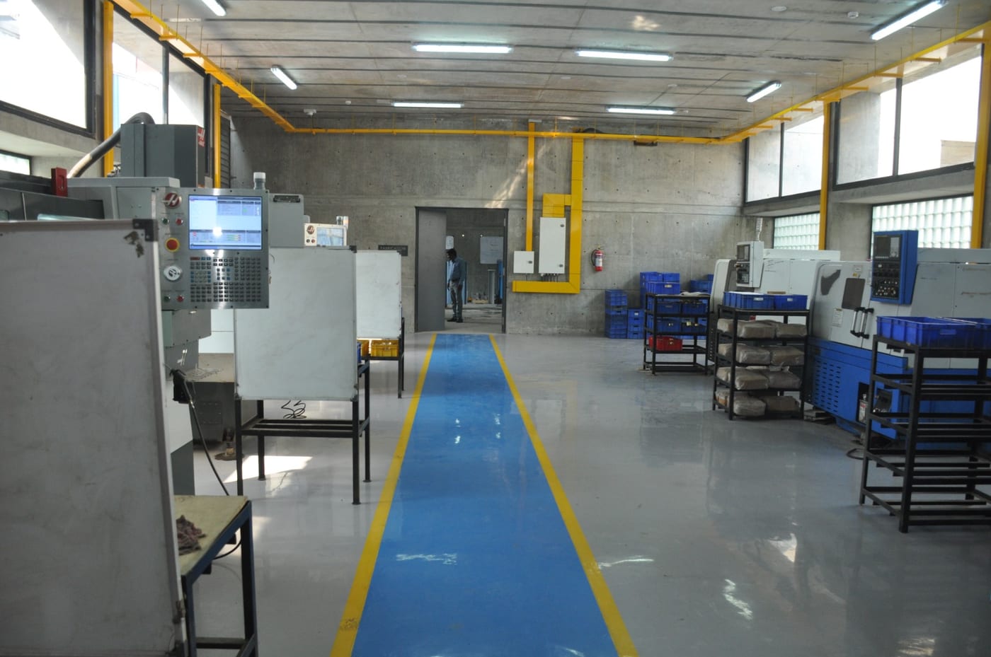 CNC precision machining floor